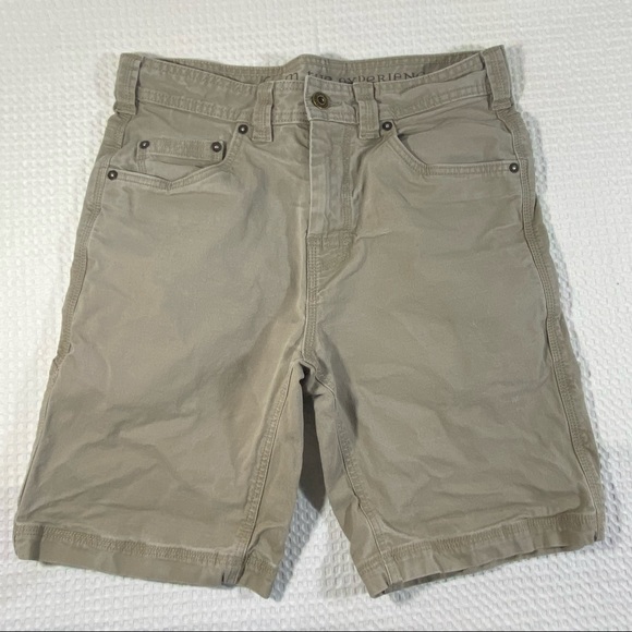 Prana Pants - prAna Organic Cotton Khaki Cargo Outdoor Hiking Camping Shorts Women Sz 30W X 9L